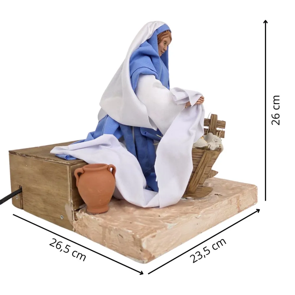“Quality” Animated 30 cm Virgin Mary