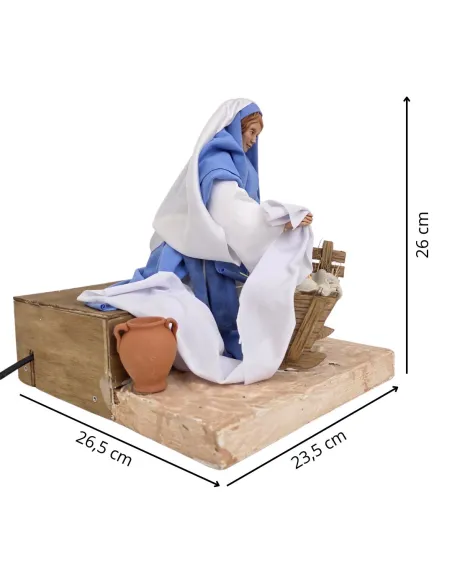 “Quality” Animated 30 cm Virgin Mary
