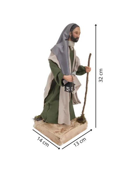“Quality” Animated 30 cm Saint Joseph