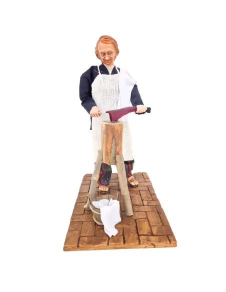Animated Traditional Butcher - 30 cm