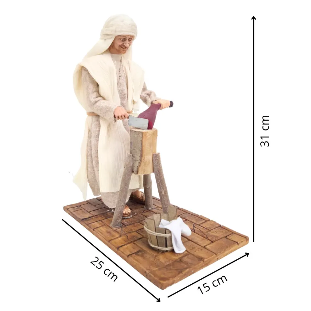 Animated Palestinian Butcher - 30 cm