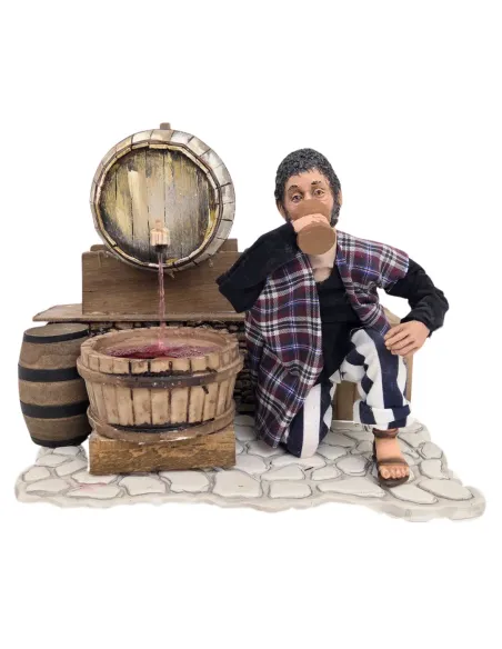 Animated Traditional Wine Taster - 30 cm