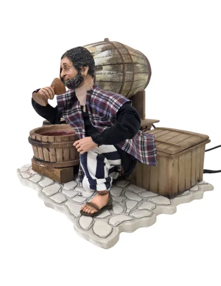 Animated Traditional Wine Taster - 30 cm
