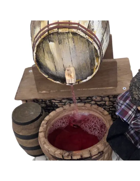 Animated Traditional Wine Taster - 30 cm