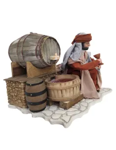 Animated Palestinian Wine Taster - 30 cm