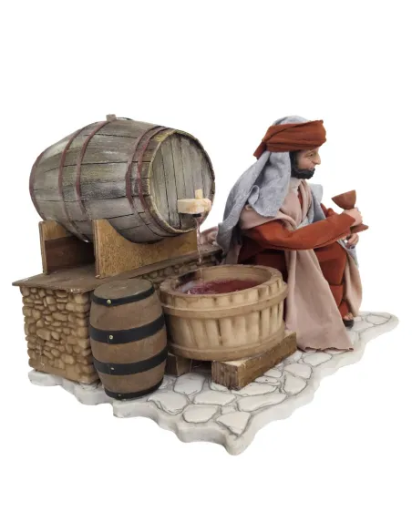 Animated Palestinian Wine Taster - 30 cm
