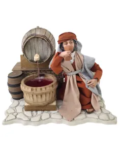 Animated Palestinian Wine Taster - 30 cm 2