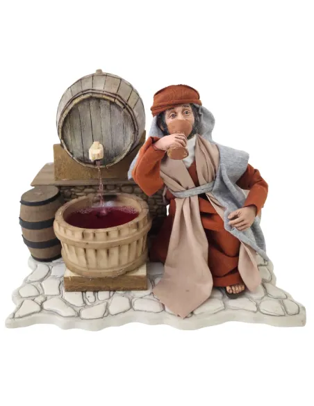 Animated Palestinian Wine Taster - 30 cm