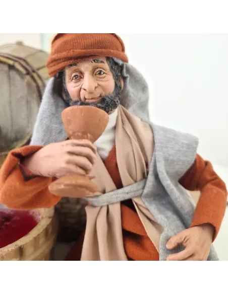 Animated Palestinian Wine Taster - 30 cm
