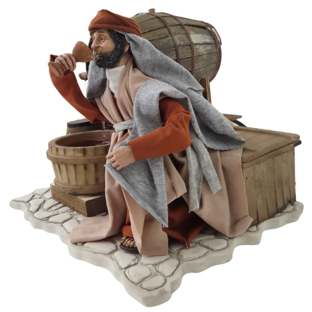 Animated Palestinian Wine Taster - 30 cm
