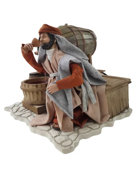 Animated Palestinian Wine Taster - 30 cm
