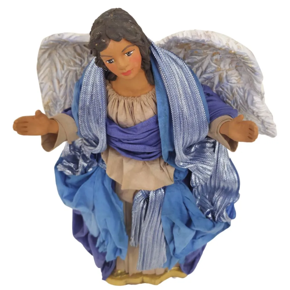 Animated Terracotta Angel, 25 cm Nativity Figure