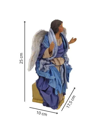 Animated Terracotta Angel, 25 cm Nativity Figure