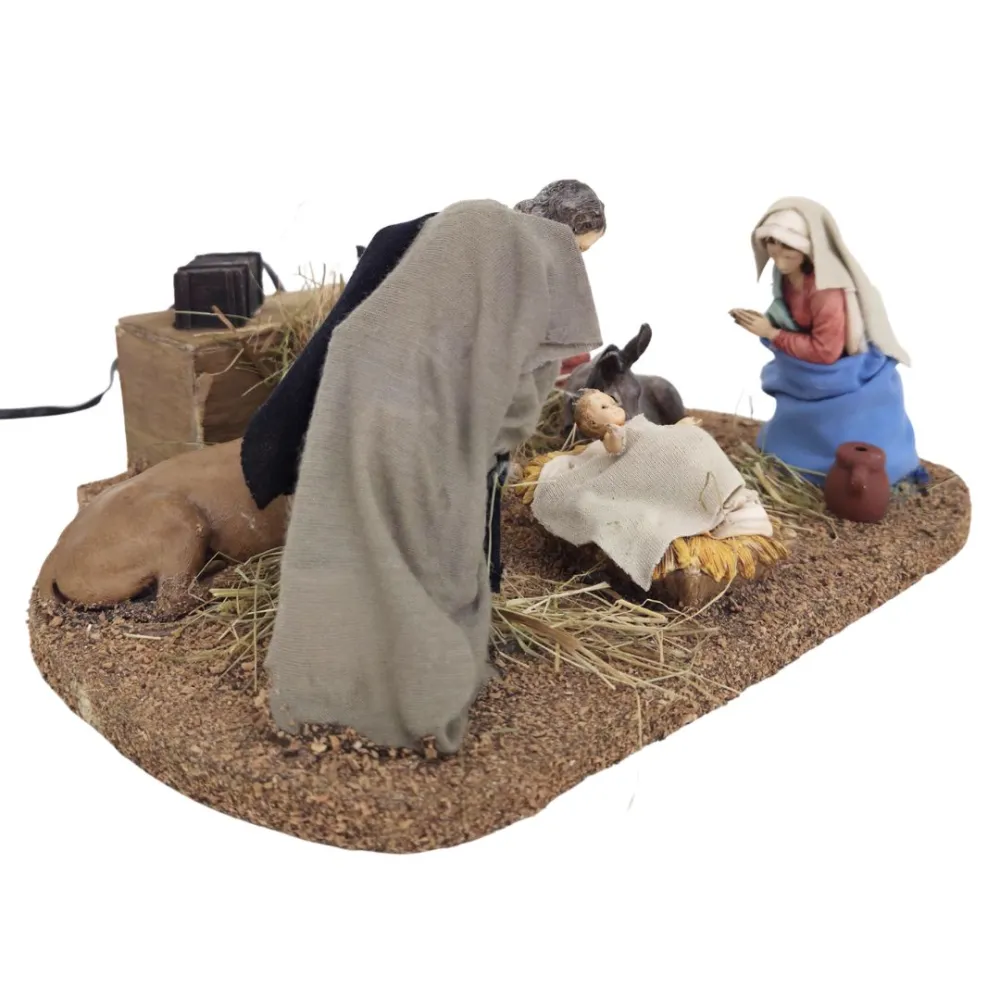 Animated Landi Nativity Set – 13 cm