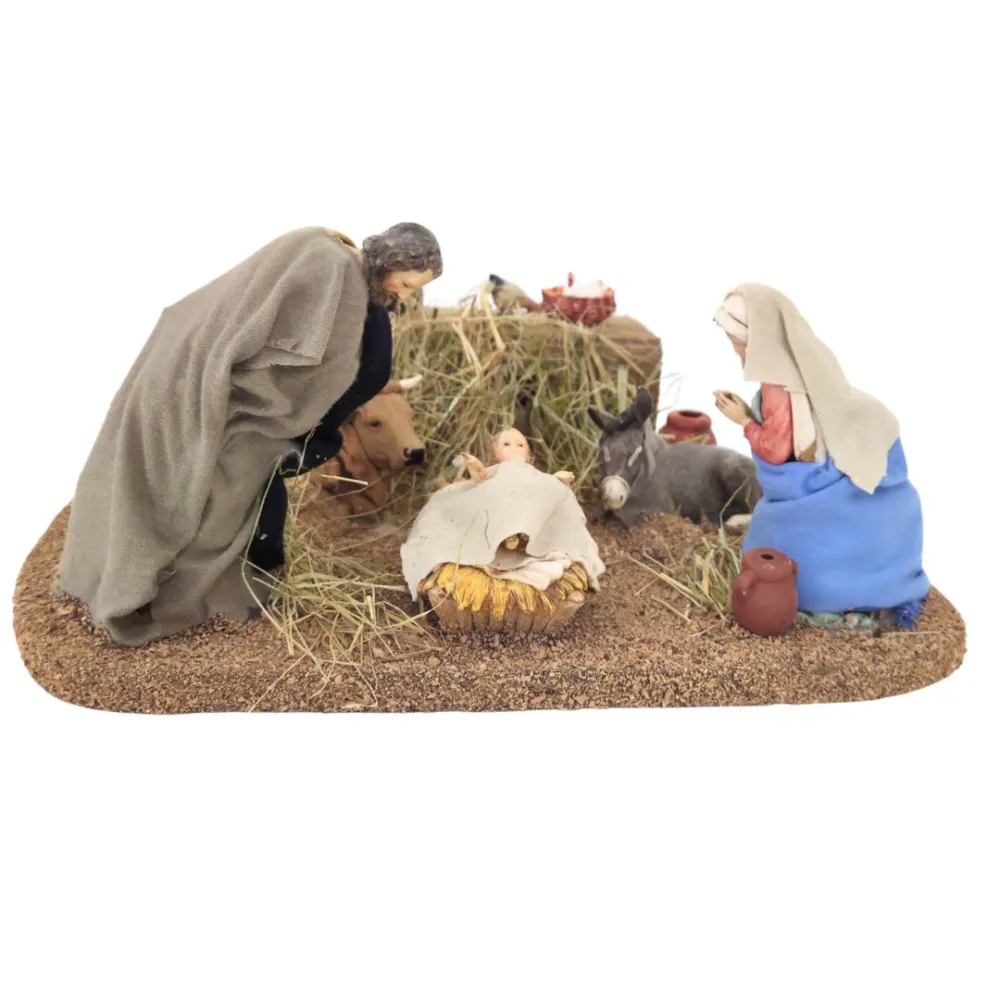 Animated Landi Nativity Set – 13 cm