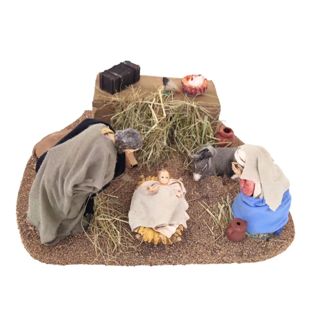 Animated Landi Nativity Set – 13 cm