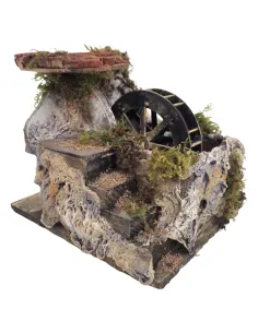 Watermill with Side Staircase, for 12–15 cm Nativity Figures