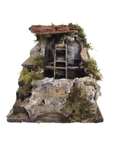 Watermill with Side Staircase, for 12–15 cm Nativity Figures 2