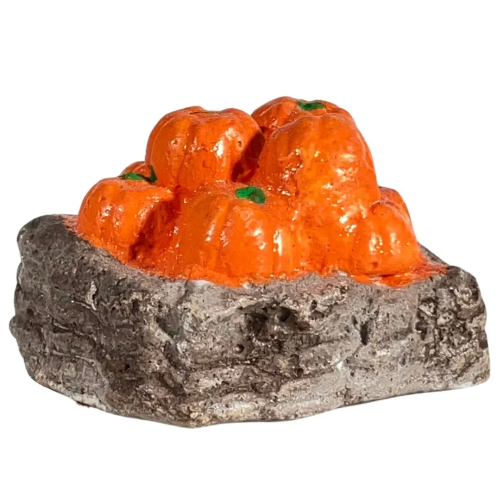 Plaster Basket with Pumpkins for 20 cm Nativity Figures