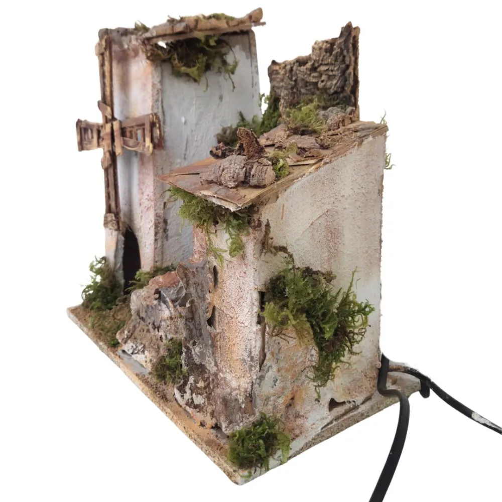 Animated Windmill and Watermill for 8–10 cm Nativity Figures
