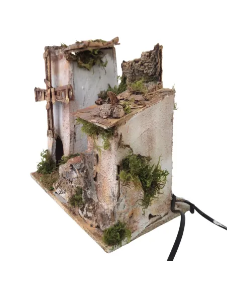 Animated Windmill and Watermill for 8–10 cm Nativity Figures