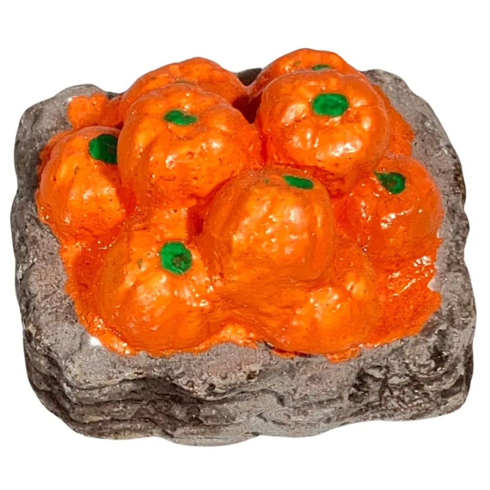 Plaster Basket with Pumpkins for 20 cm Nativity Figures