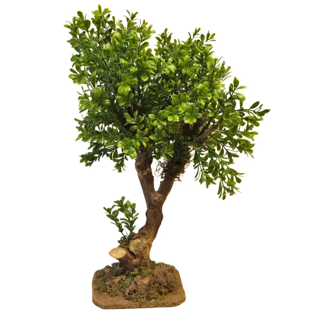 Albero con foglie verdi  40-45 cm per statue da 25-30 cm