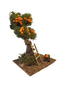 Orange Tree with Ladder, for 8–10 cm Nativity Figures 2