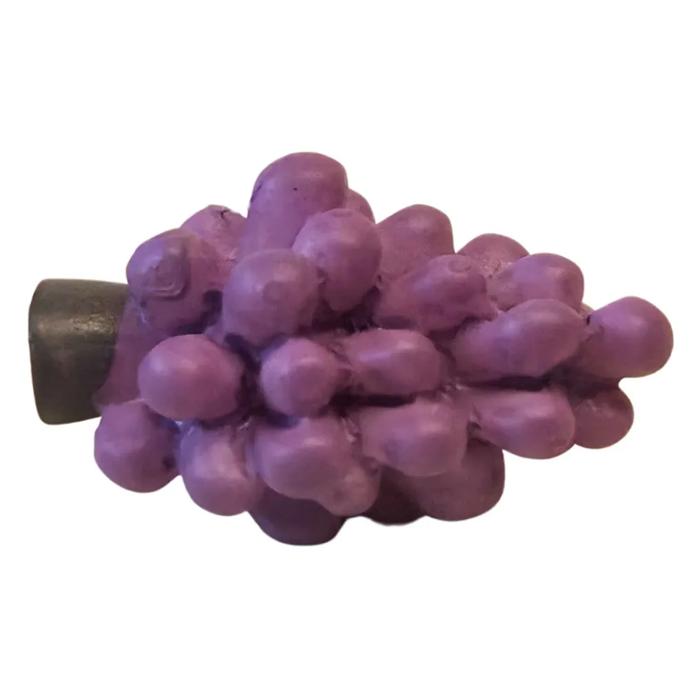 Grappolo uva nera in resina per statue da 12-15 cm