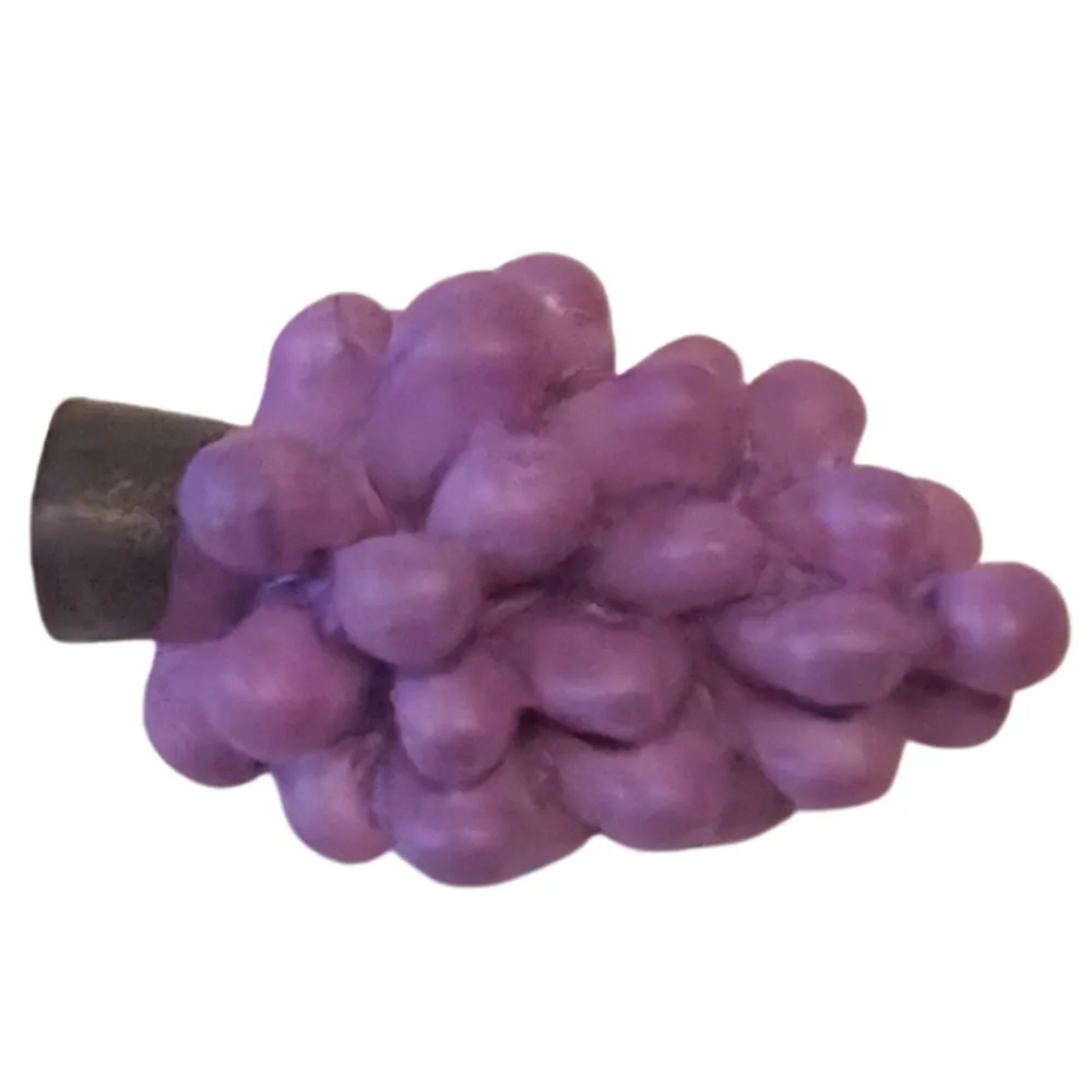 Grappolo uva nera in resina per statue da 12-15 cm