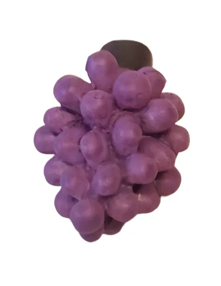 Grappolo uva nera in resina per statue da 12-15 cm