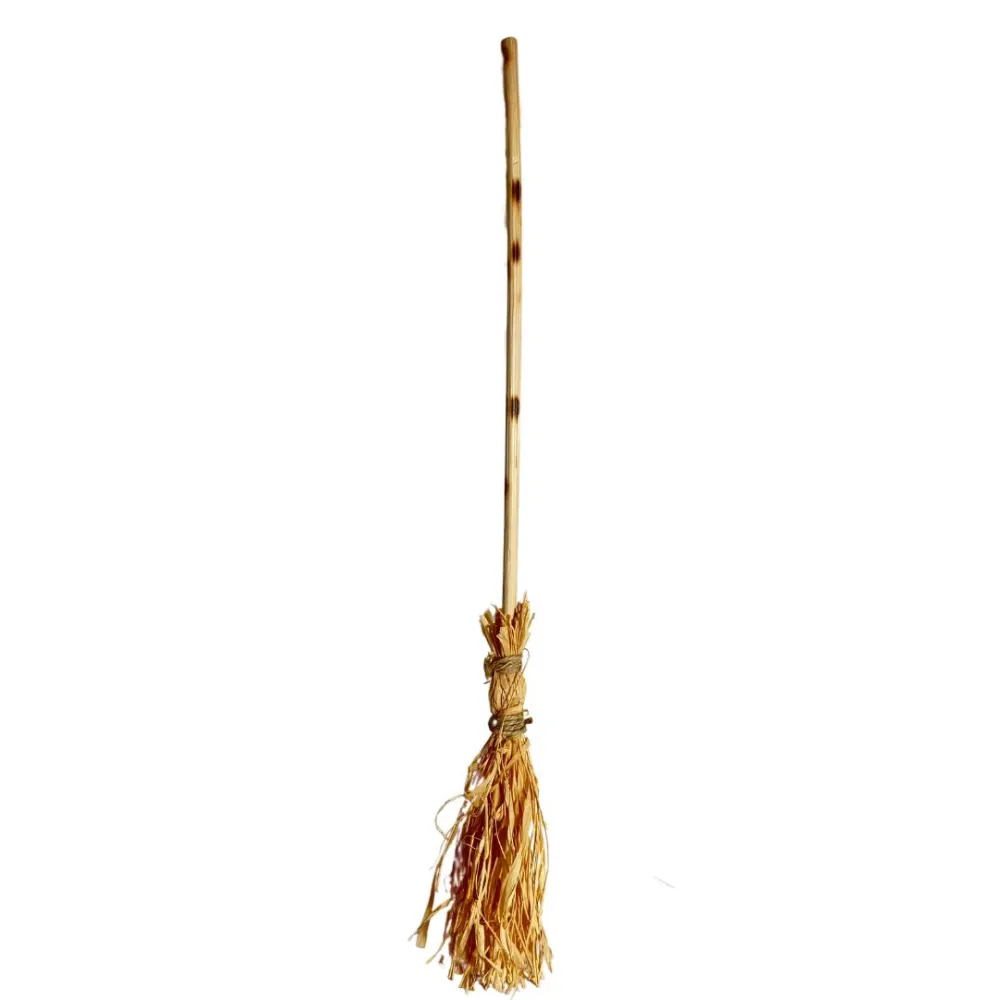 Straw Broom for 25–30 cm Nativity Figures