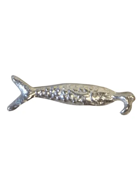 Set 2 pesci in peltro per statue da 10-12 cm