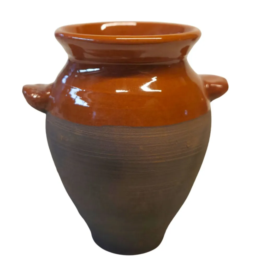 Set of 6 Glazed Terracotta Amphorae, for 30–35 cm Nativity Figures