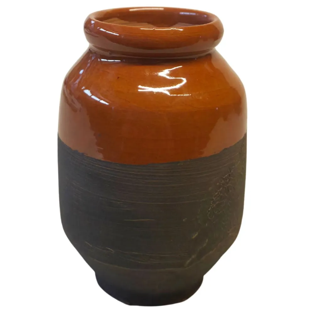 Set of 6 Glazed Terracotta Amphorae, for 30–35 cm Nativity Figures