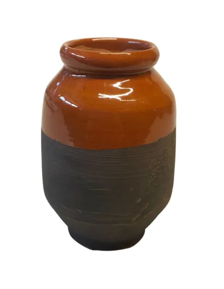 Set 6 anfore in terracotta smaltate per statue da 30-35 cm