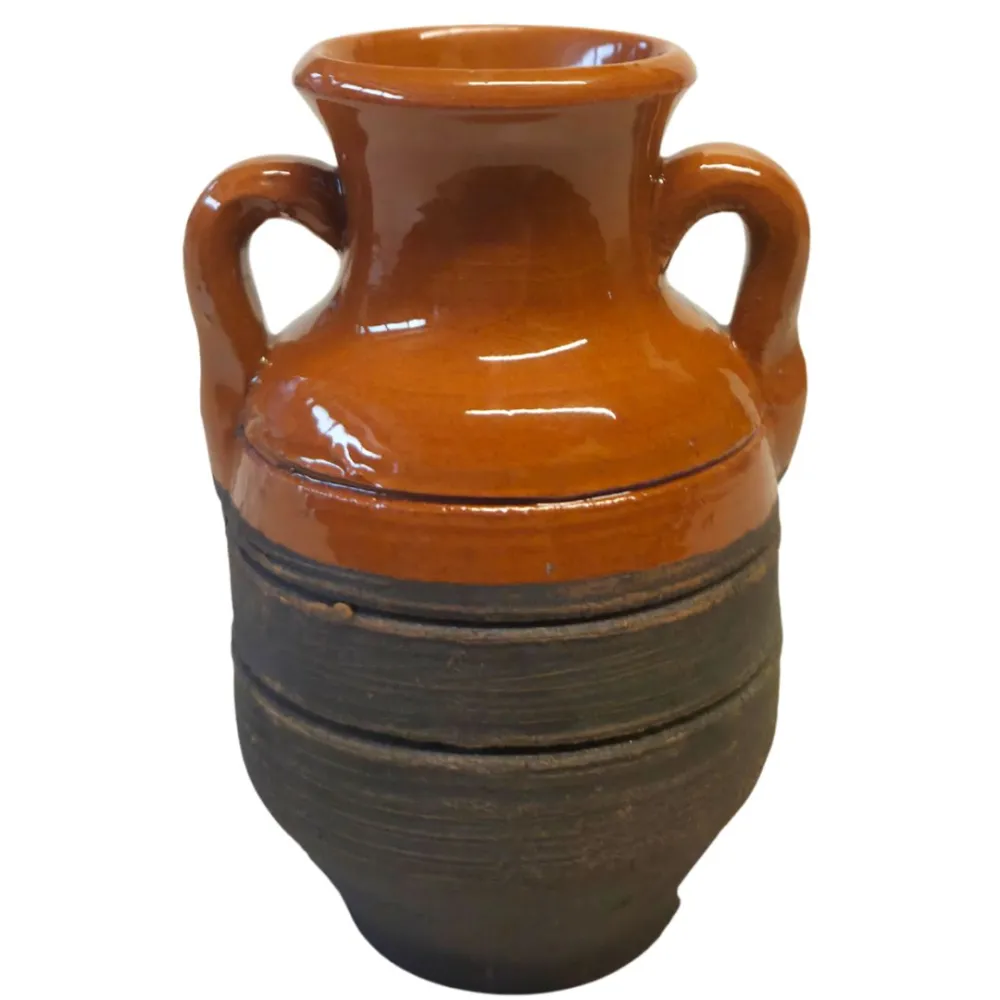 Set of 6 Glazed Terracotta Amphorae, for 30–35 cm Nativity Figures