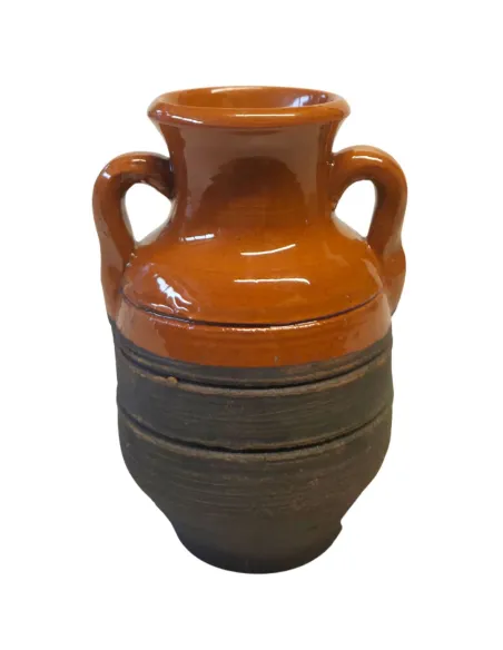 Set 6 anfore in terracotta smaltate per statue da 30-35 cm
