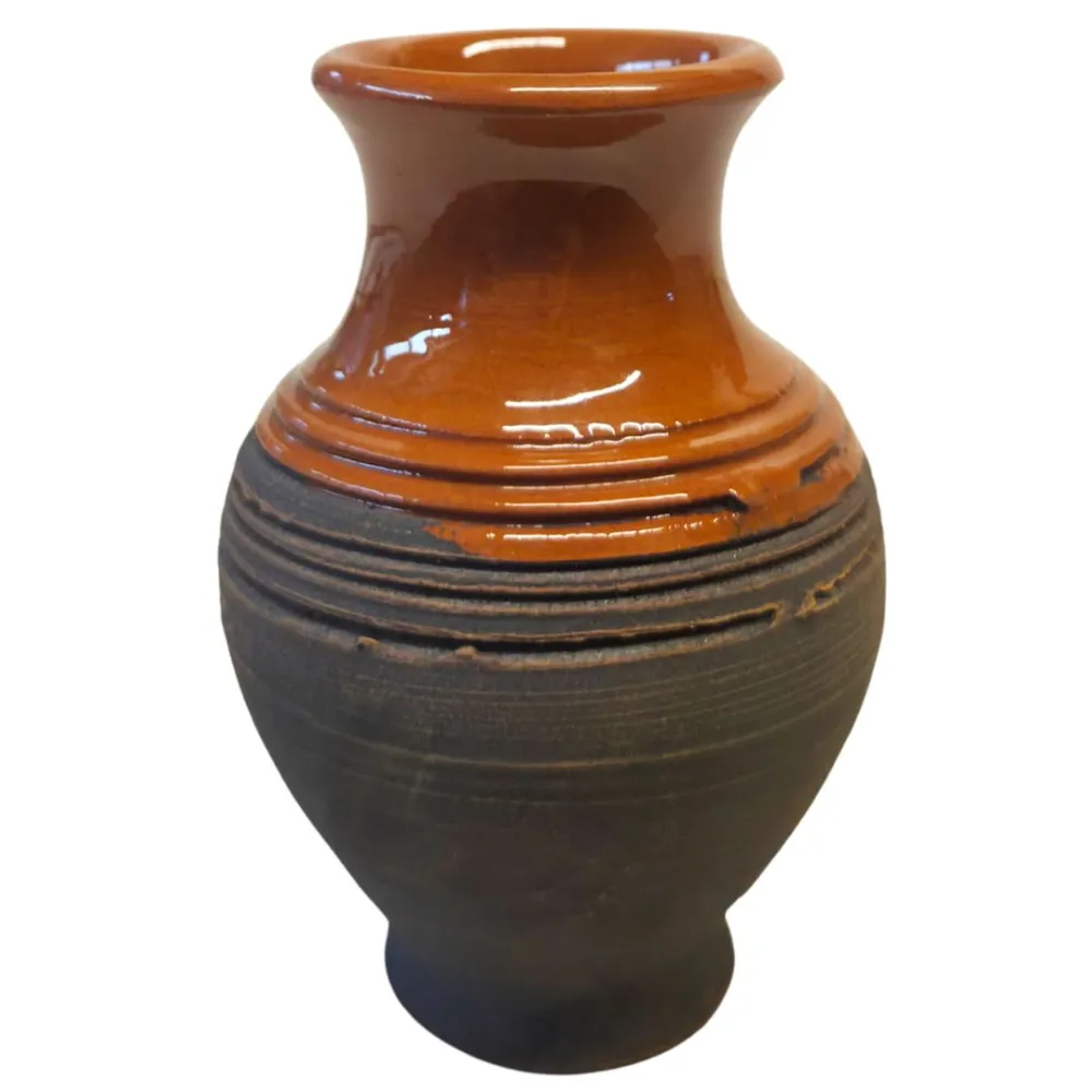 Set 6 anfore in terracotta smaltate per statue da 30-35 cm