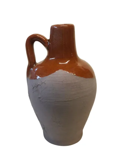 Set 3 anfore smaltate in terracotta per statue da 30 cm