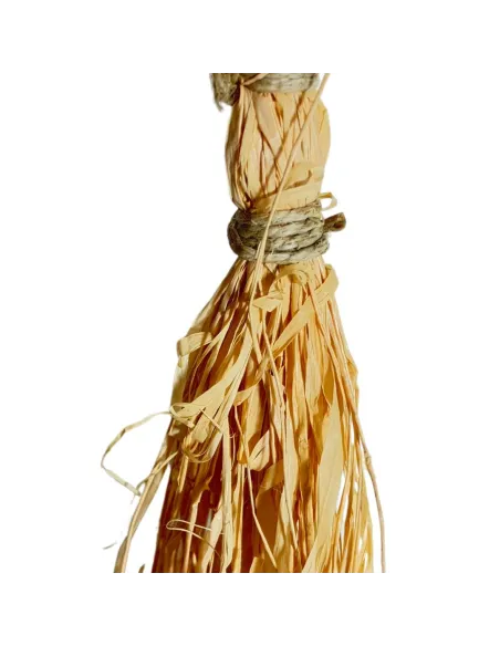 Straw Broom for 25–30 cm Nativity Figures