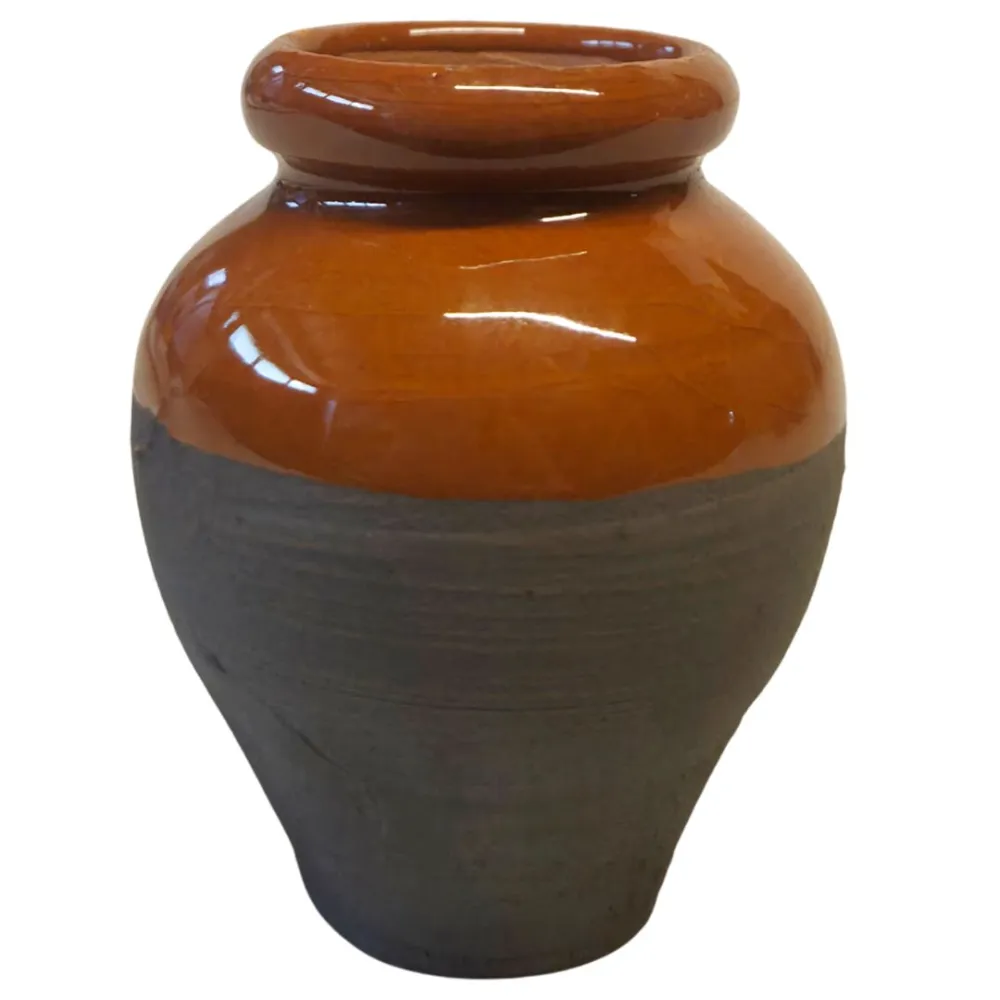 Set of 6 Glazed Terracotta Amphorae, for 25–30 cm Nativity Figures