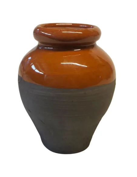 Set 6 anfore smaltate in terracotta per statue da 25-30 cm