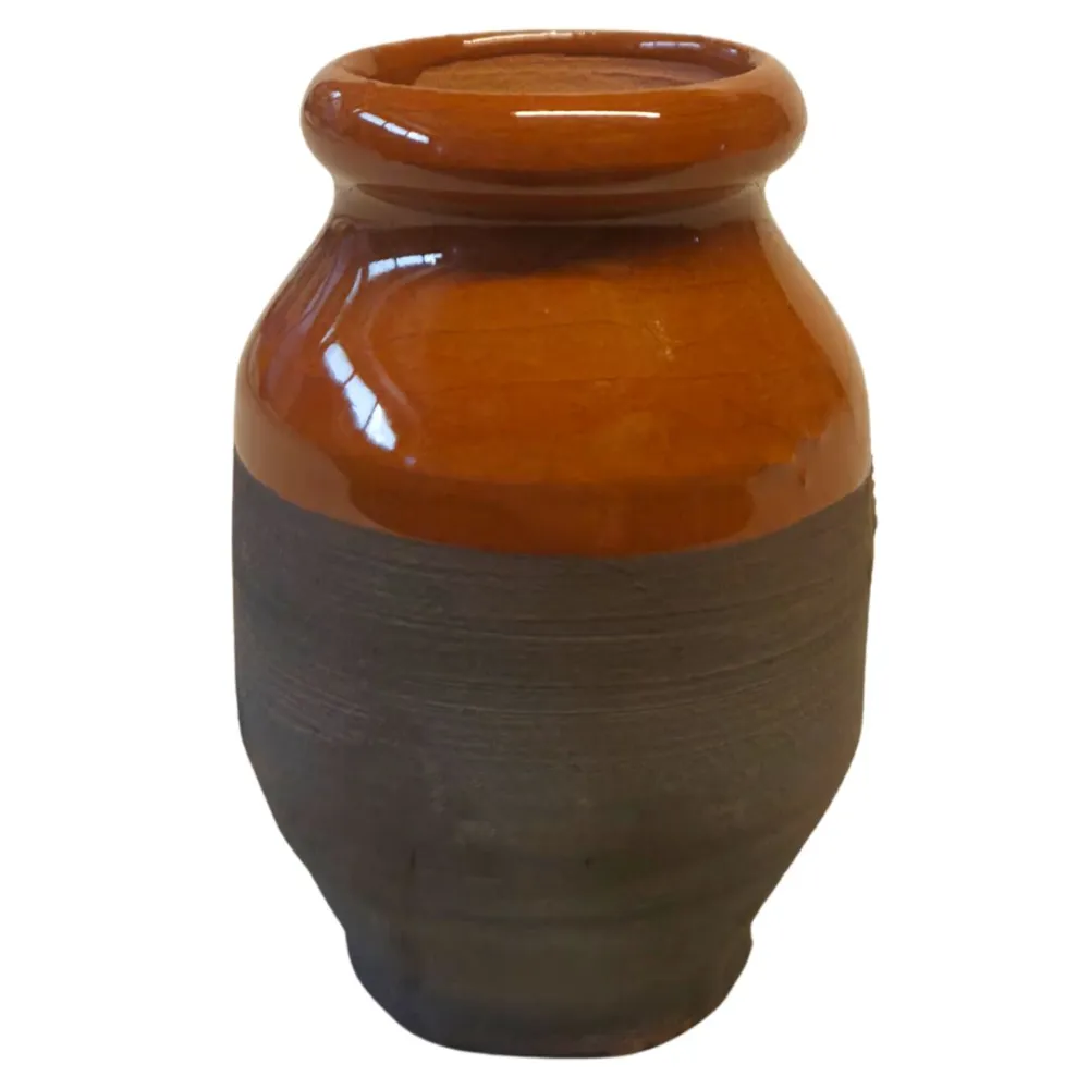 Set of 6 Glazed Terracotta Amphorae, for 25–30 cm Nativity Figures