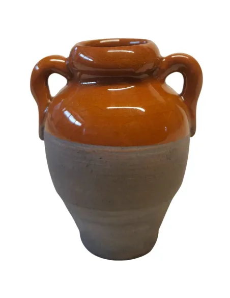 Set 6 anfore smaltate in terracotta per statue da 25-30 cm