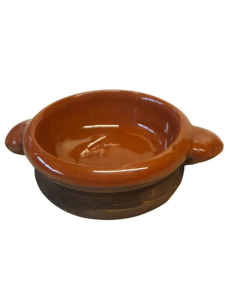 Set of 2 Glazed Terracotta Cooking Dishes for 30 cm Nativity Figures