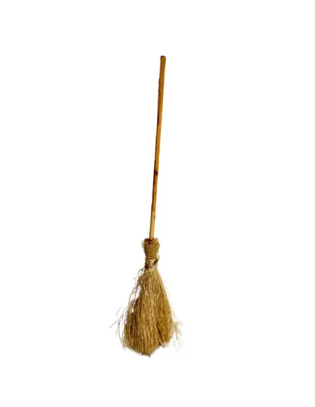 Hemp Broom for 25–30 cm Nativity Figures