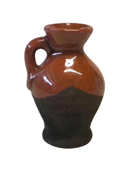 Set 6 anfore in terracotta smaltata per statue da 10-12 cm
