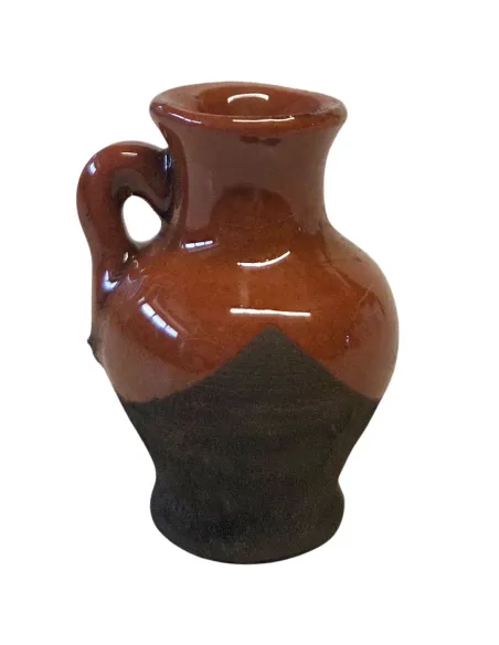 Set of 6 Glazed Terracotta Amphorae, for 10–12 cm Nativity Figures