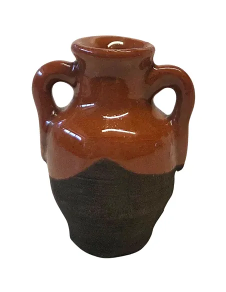 Set of 6 Glazed Terracotta Amphorae, for 10–12 cm Nativity Figures